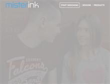 Tablet Screenshot of misterink.com
